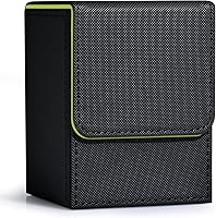 Vista 23 de ZLCA Caja de Mazo de Cartas con 2 divisores para tarjetas MTG, caja de almacenamiento horizontal grande para tarjetas que se adapta a más de 150 4