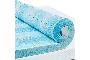 3 inch Cooling Gel Memory Foam Mattress Topper Queen