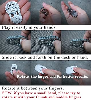 最安値‼️フィジェット ギアチェーン スピナー EDC 手遊び ガジェット 最安値‼️フィジェット ギアチェーン スピナー EDC 手遊び