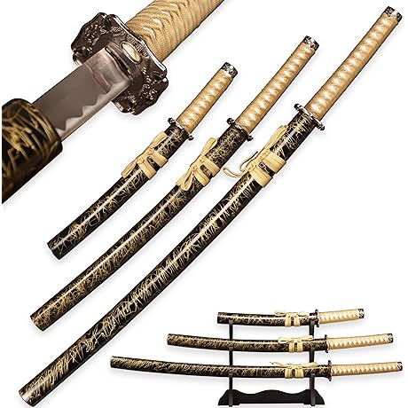 Pack of 3: Professional Japanese Koma Sword