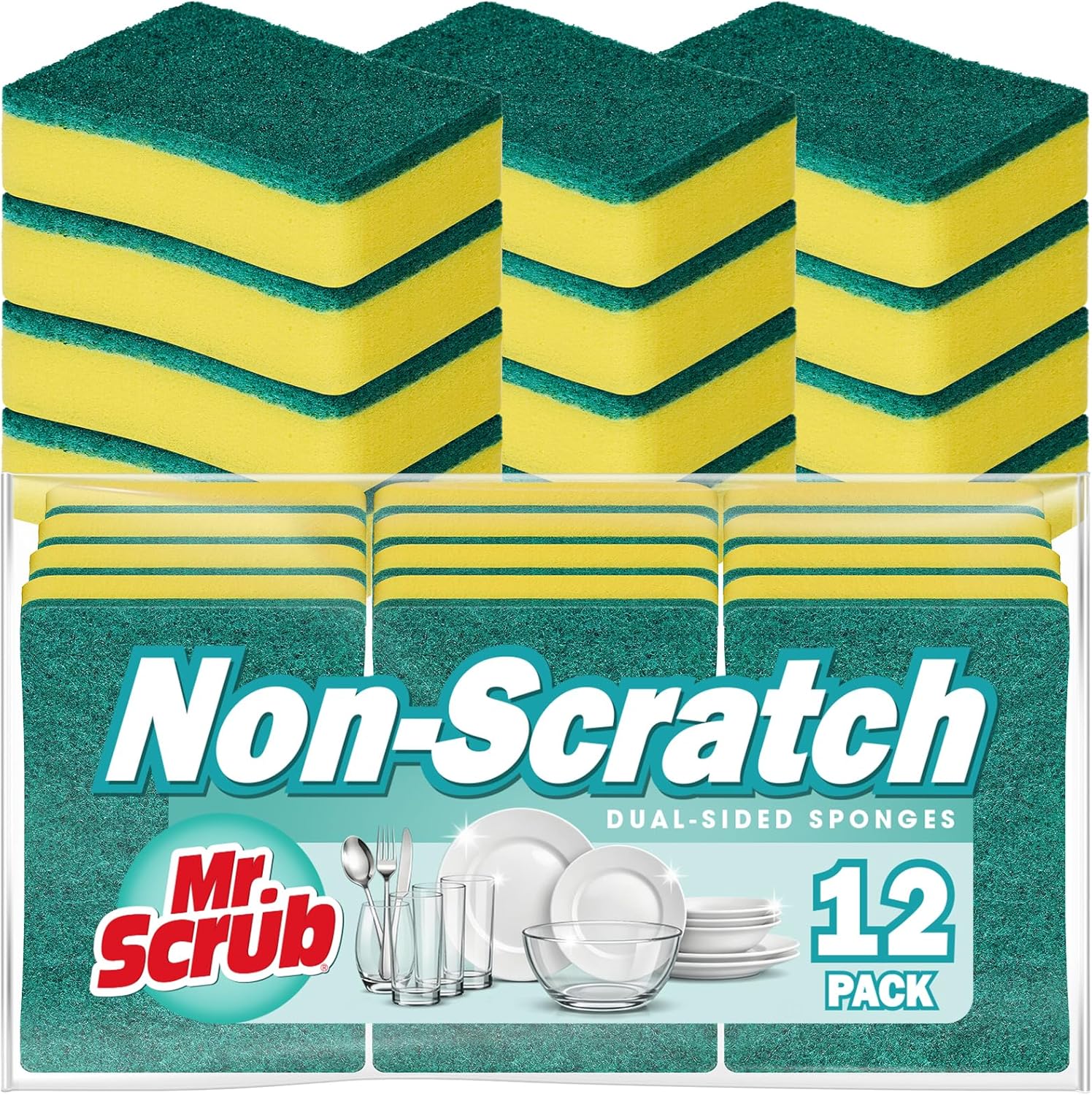 Mr. Scrub Sponges Kitchen Scrub...