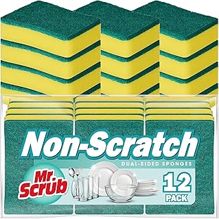 Sponges Kitchen Scrub Sponges 12 Pack