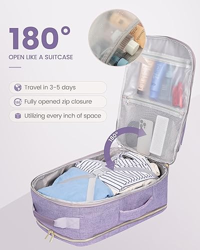 Miniatura 2 de LOVEVOOK Mochila de viaje para mujeres y hombres, 40L, aprobada por aerolíneas, artículos esenciales de viaje, equipaje de mano TSA, bolsa de viaje