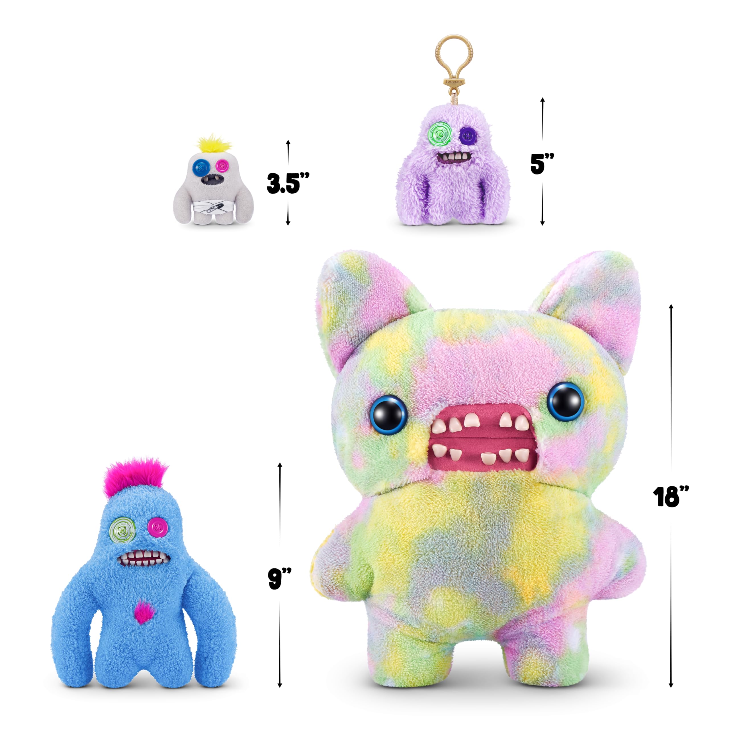 Amazon.com: Fuggler Hairy Fuggs 9-inch Series 1 by ZURU, Funny