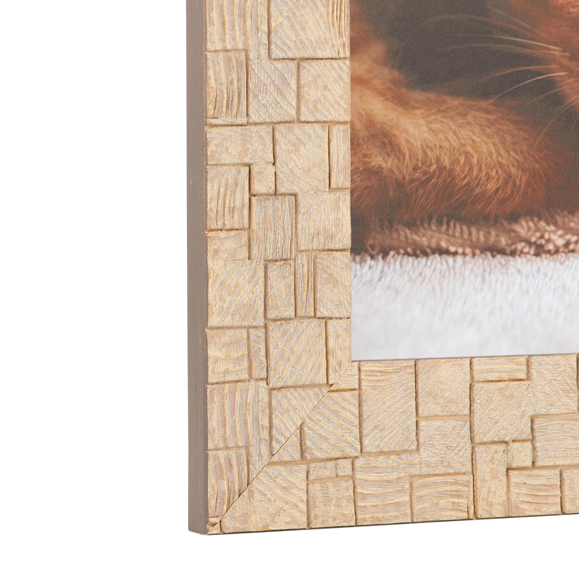 ArtToFrames 12" X 24" Satin White Picture Frame, 12x24 Inch White Wood Poster Frame (WOM-4655