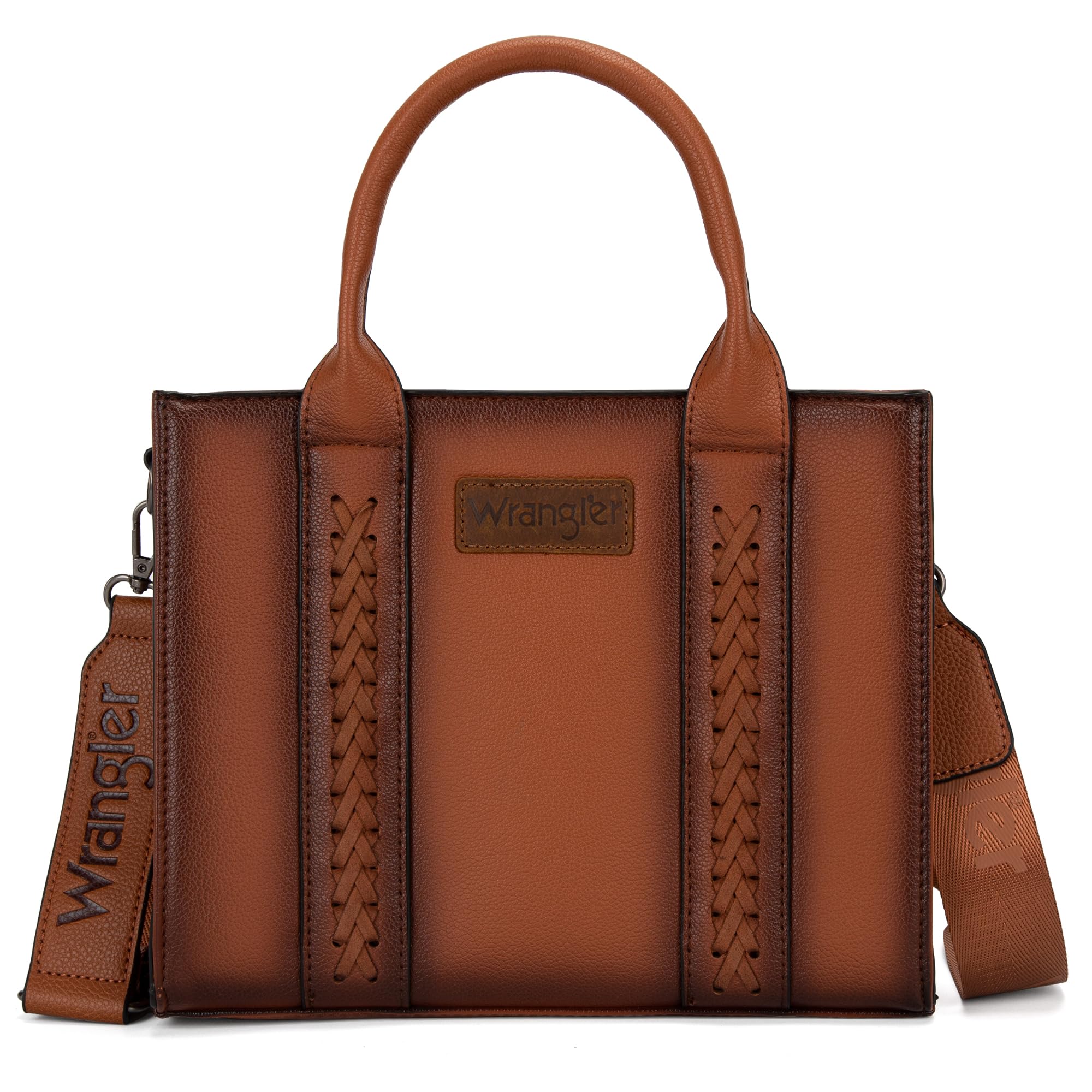 Wrangler Tote Bag for Women Zipper Shoulder Handbag