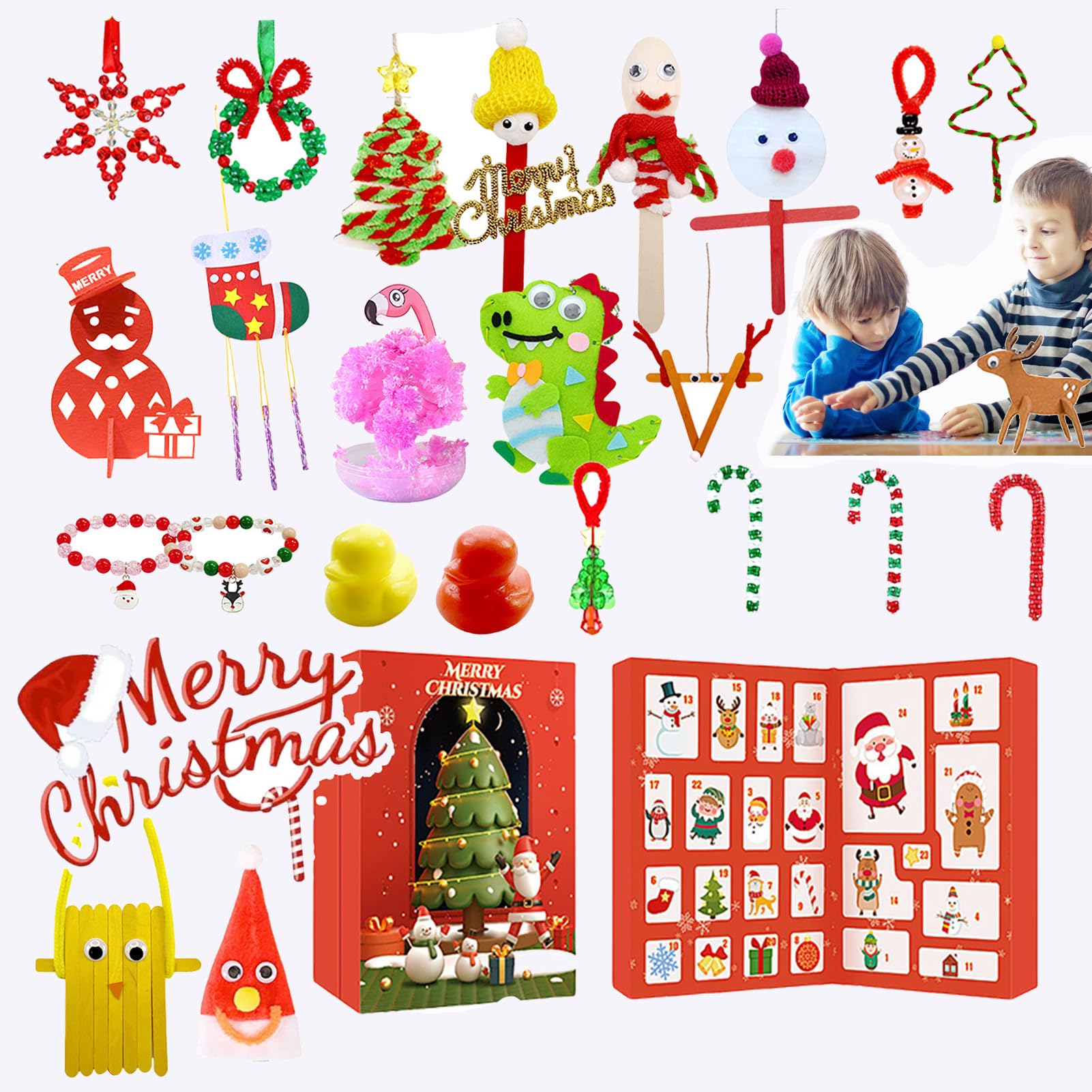 Amazon.co.jp: クリスマスアドベントカレンダー 2024 24日 クリスマス