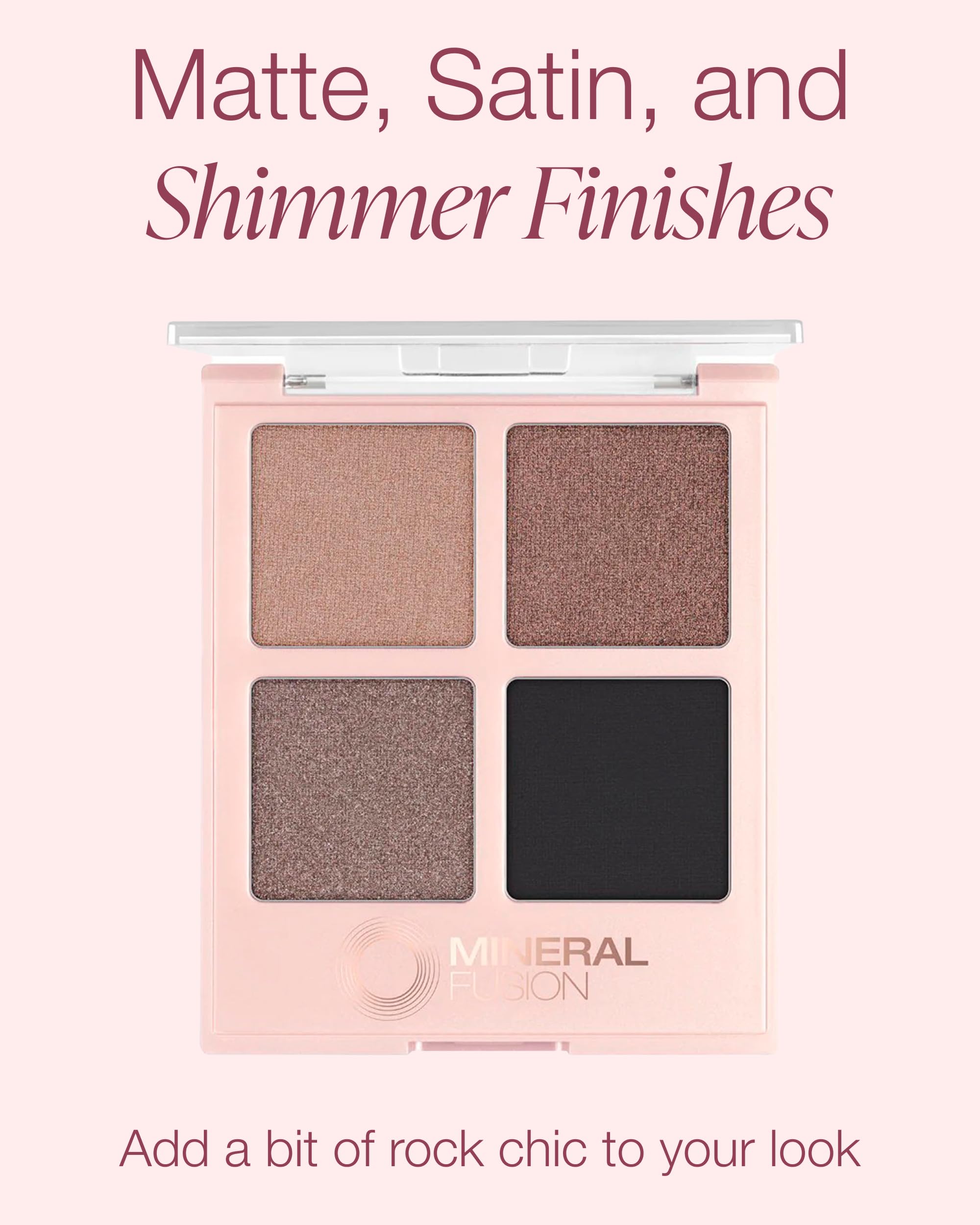 Paleta mineralna Fusion Eye Shadow - Rock for Women 0,25 oz cień oka (wysuwana)