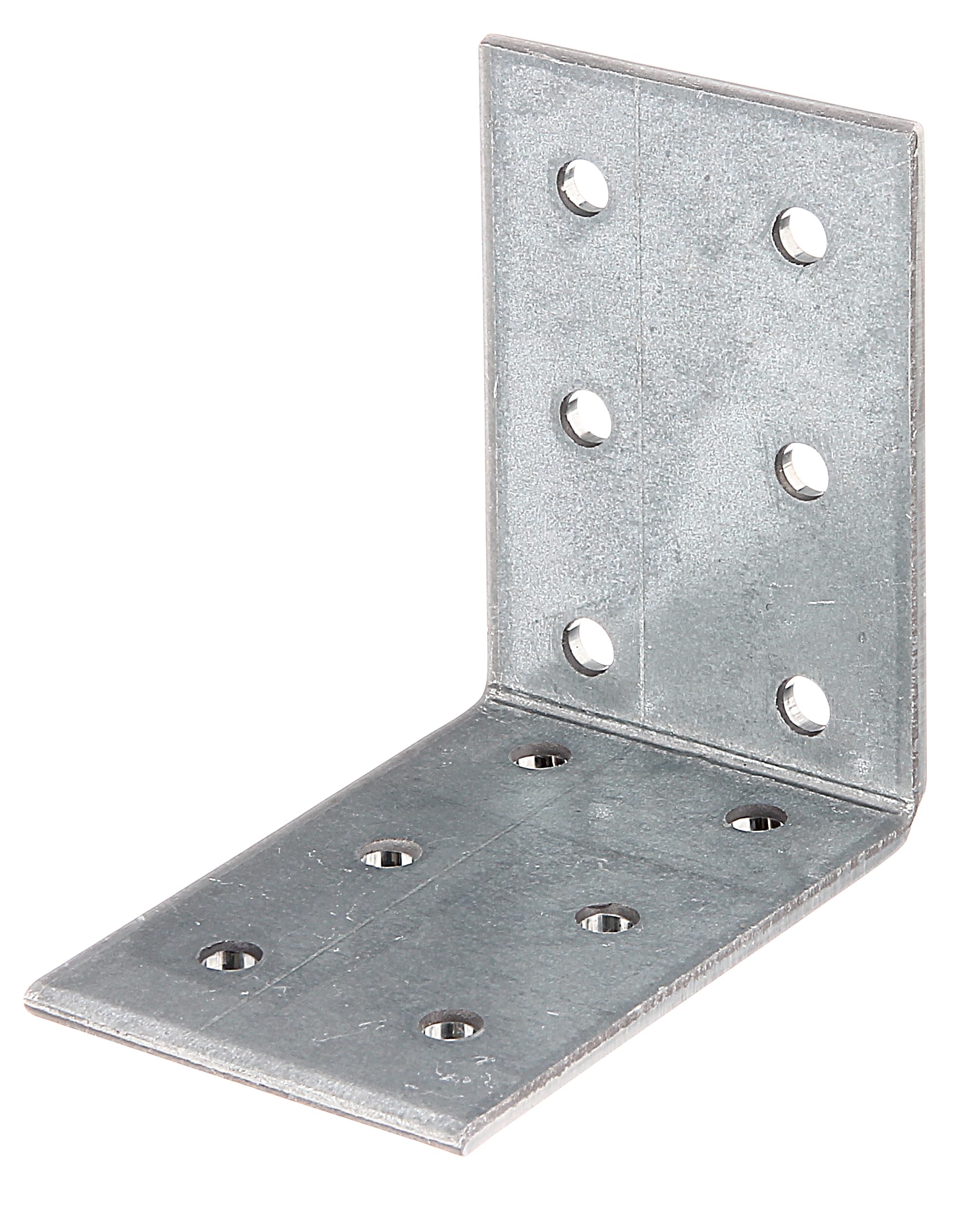 Alberts 820251 Ángulo de chapa perforada, galvanizado sendzimir, 60 x 60 x 40 mm, Juego de 50