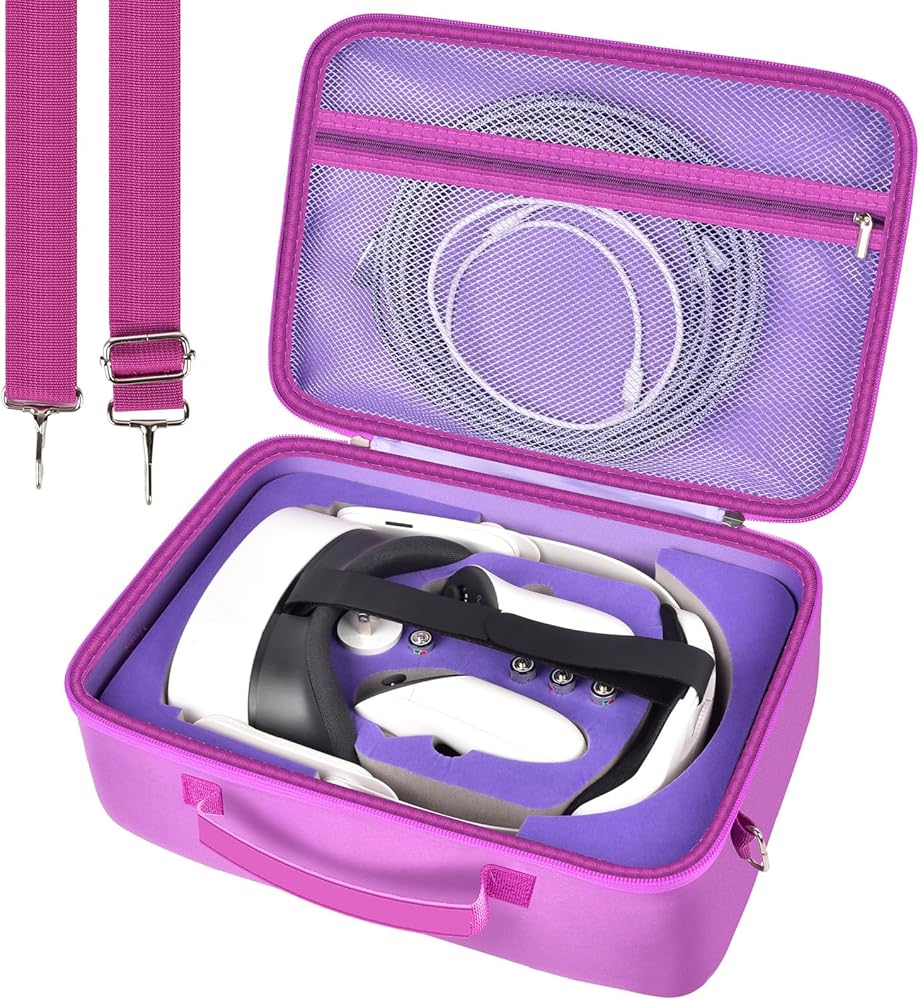 Amazon.com: Hard Carrying Case for Meta Quest 3s/ Quest 3/ for