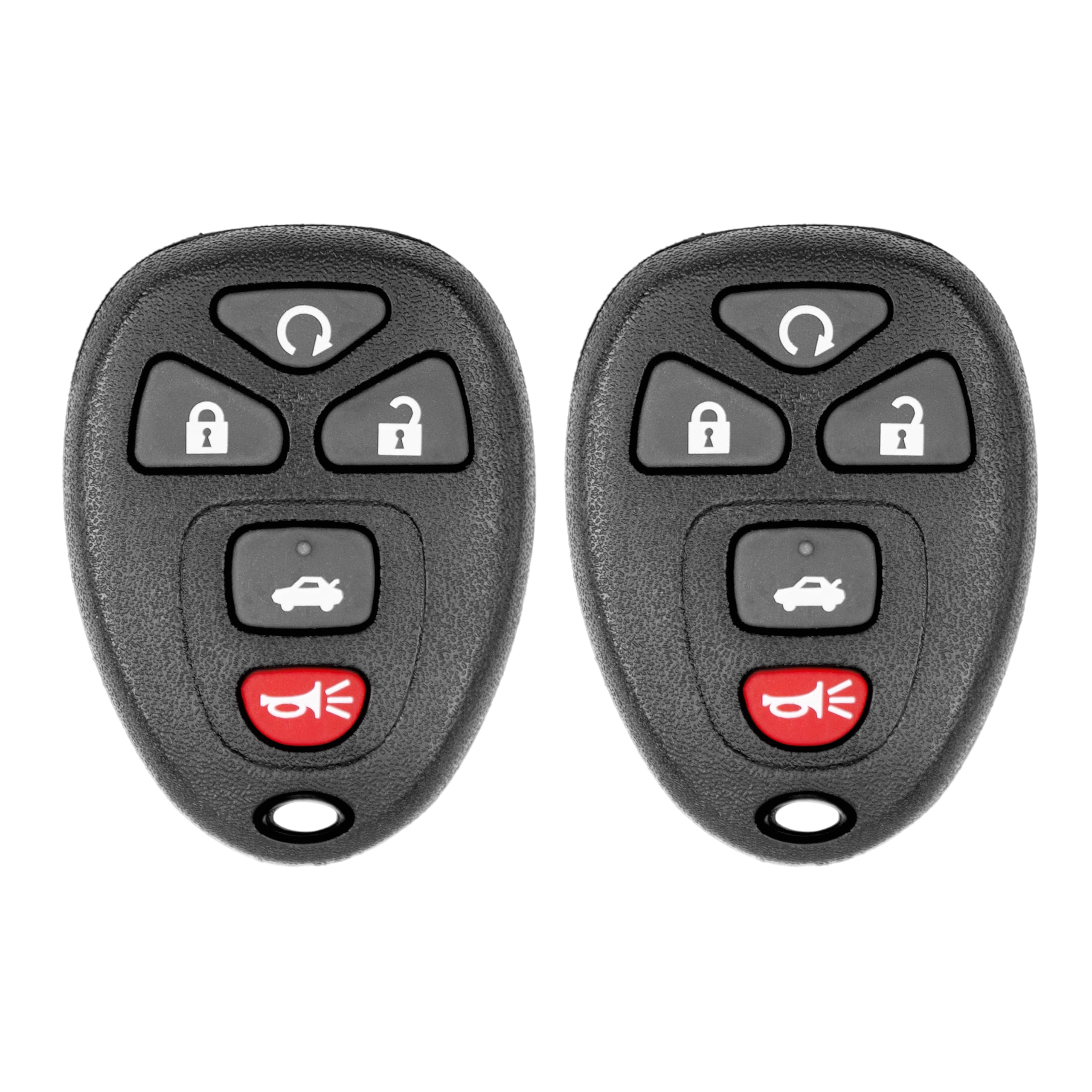 Replacement for Entry Remote fits Chevy Cobalt Malibu/Buick Allure Lacrosse/Pontiac G5 G6 Grand Prix Solstice/Saturn Aura Sky 22733524 (2 Pack)