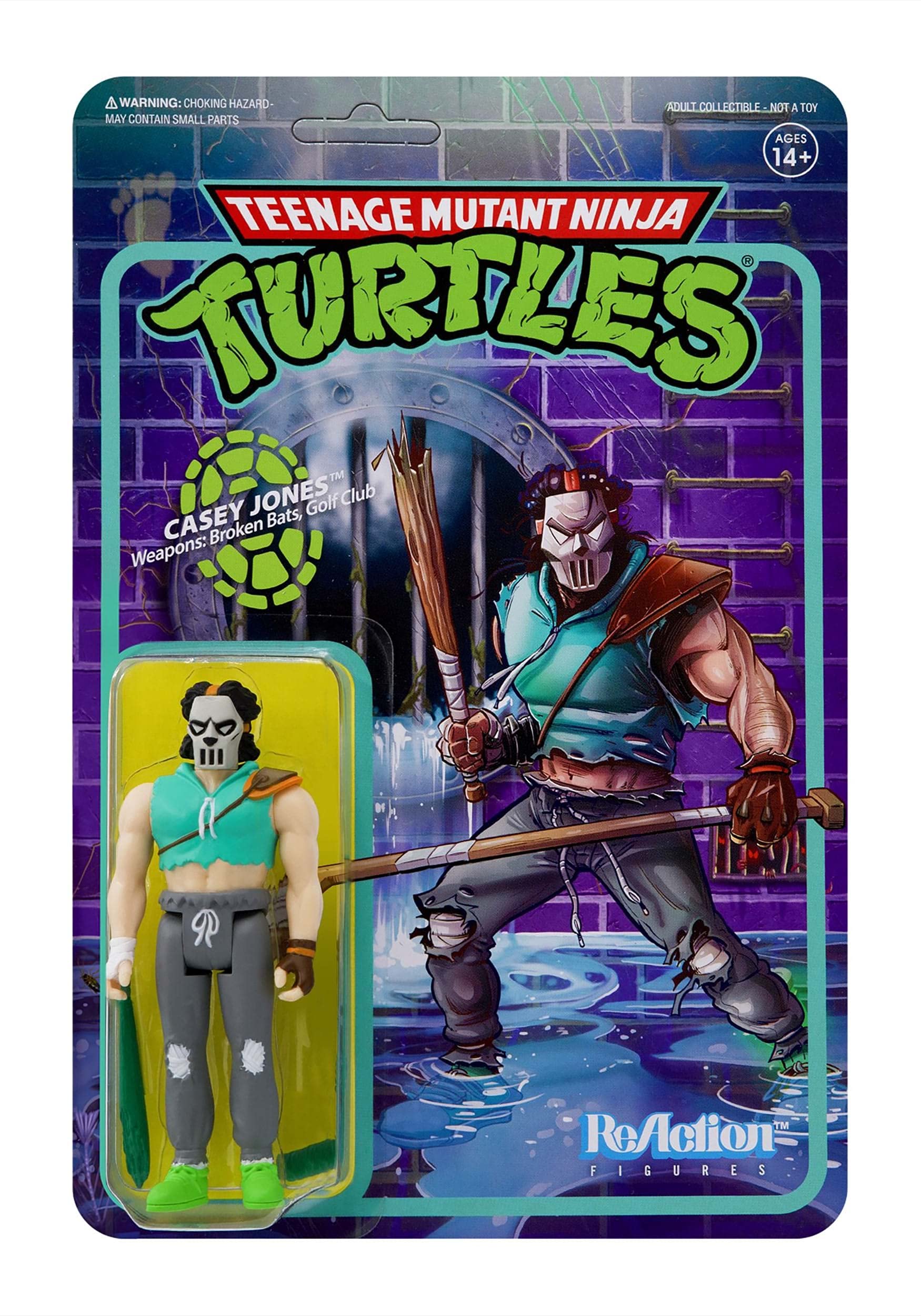 Amazon.com: Super7 Teenage Mutant Ninja Turtles Casey Jones