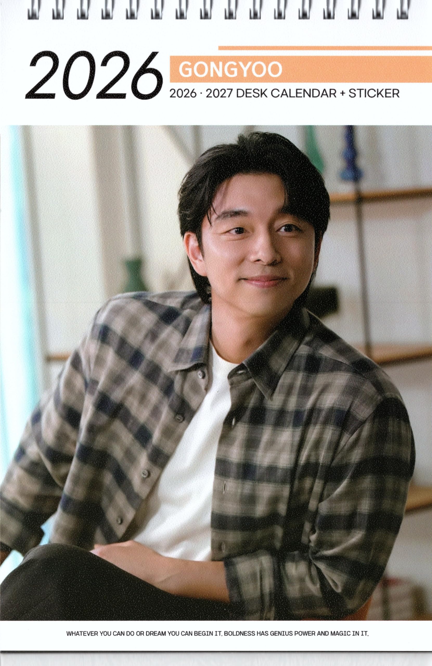 Amazon | コン・ユ GONG YOO コンユ グッズ 卓上 カレンダー (写真集