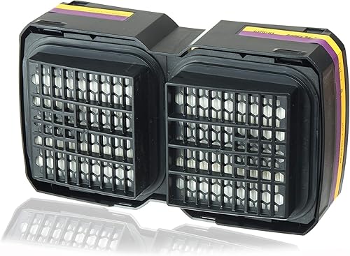 Dräger X-plore 8000 - Filtro combinado OV/CL/HC/SD/HE, filtro PAPR, para kit de respirador purificador de aire alimentado Dräger X-plore 8500