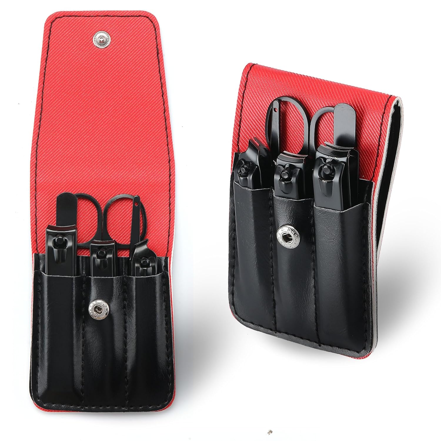 Cool Manicure Set for Men Nail Clipper Grooming Kit for Teen Boy Boyfriend Husband Dad Small Gift Idea