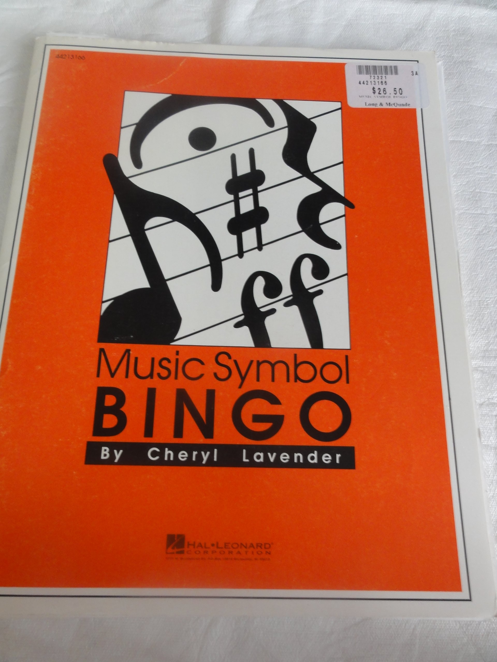 Music Symbol Bingo By Chery Lavender | Fun and Engaging Music Classroom Game for Elementary Students | Reinforce Music Symbols and Terms | Grades 3-8 | 30 Reversible Player Cards