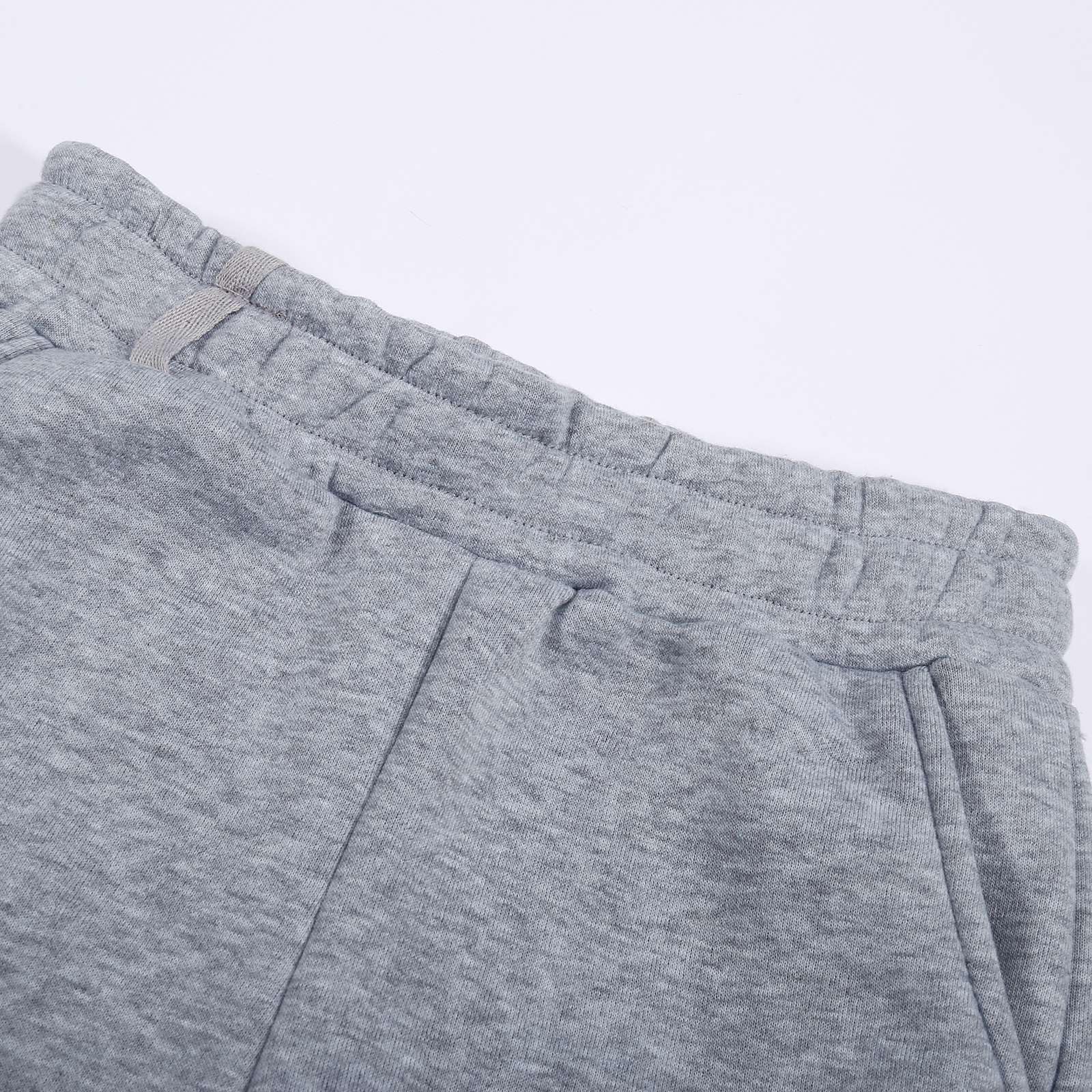 Pantalones de chándal holgados para niños adolescentes algodón cordón bolsillos pierna ancha cintura elástica