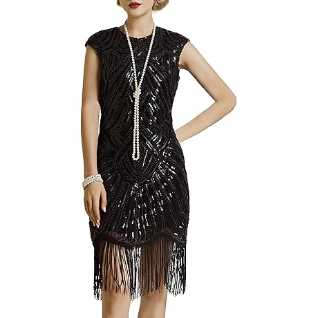 1920s Great Gatsby Women's Flapper Outfits