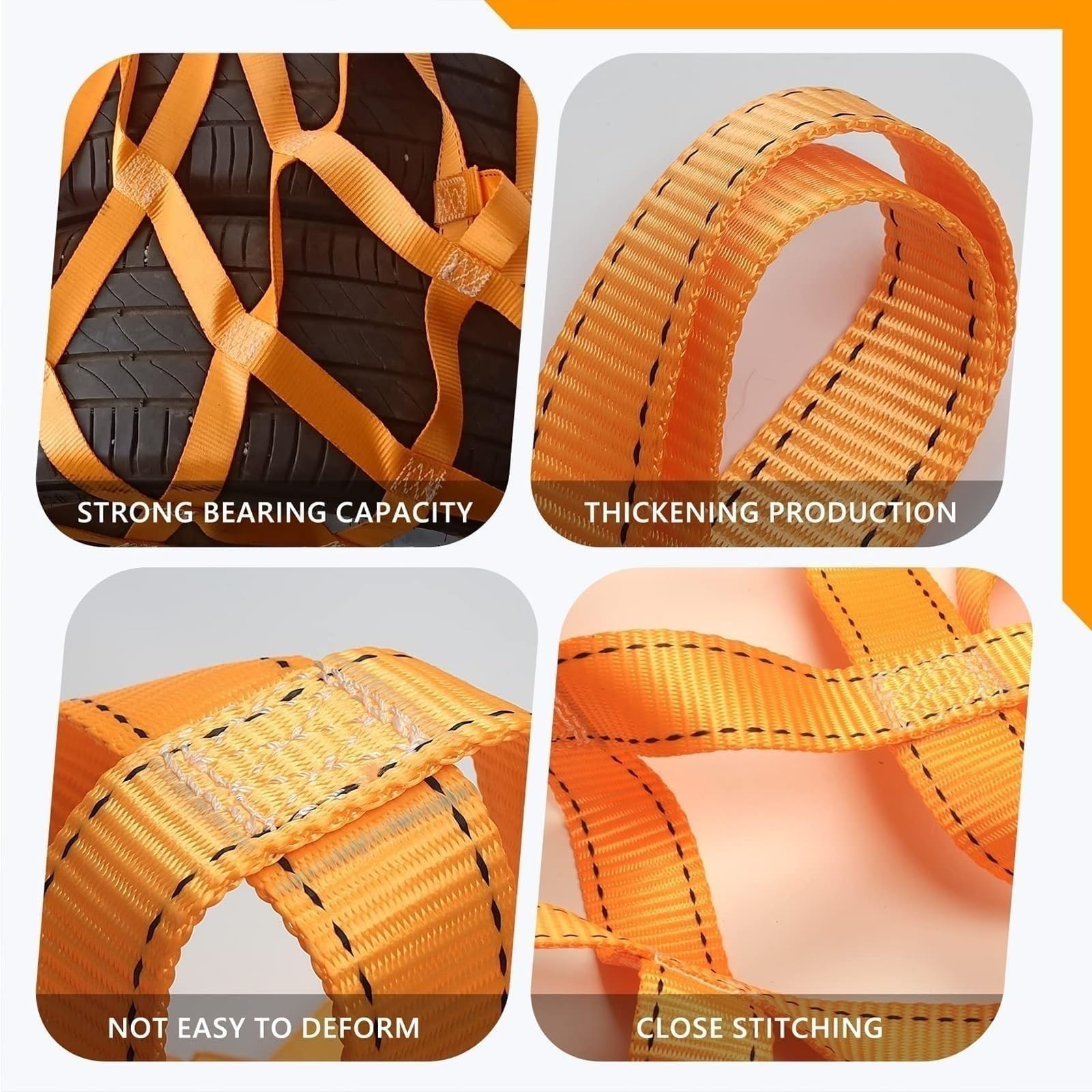 Hebenetzriemen – Polyester-Lastenhebenetze, Hängenetze, Elastische Ladungssicherungsnetze, Reißfeste Materialtransportgurte, Traglast: 0,3 Bis 3,5 Tonnen(1.5 X 1.5M/Mesh 10cm/Load 500kg)