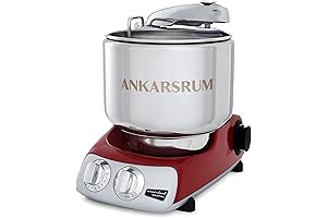 Assistent Original AKM 6230 Electric Stand Mixer, 7.4 Quart (Red)