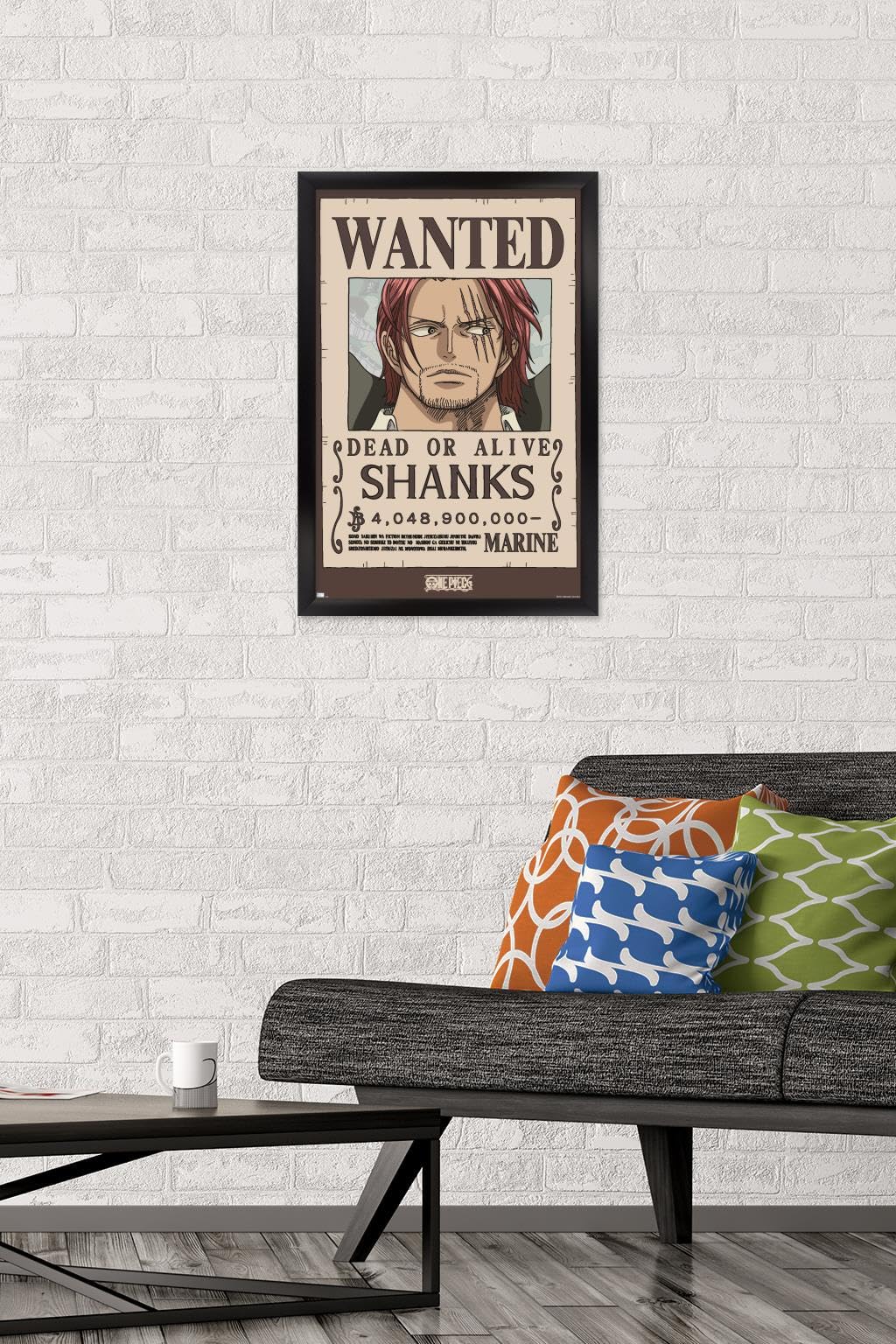 Amazon.com: Trends International One Piece - Shanks Wanted Poster