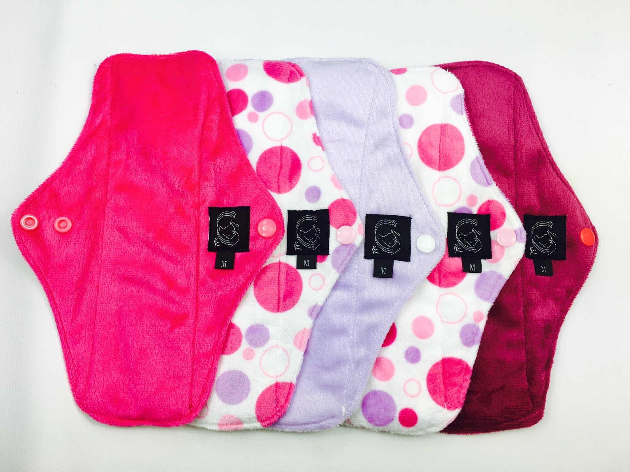 Reduced! Regular Pink Collection - 5 Pack Cloth Sanitary Pads