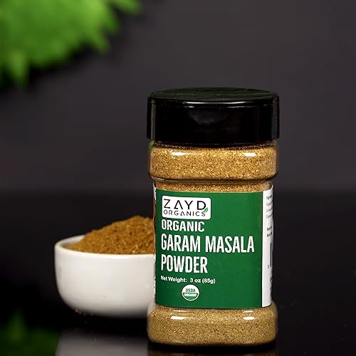 Miniatura 3 de Zayd Garam Masala en polvo orgánico, mezcla única de especias indias, 3 onzas