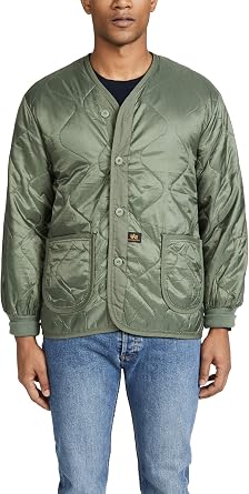جاكيتات Alpha Industries ALS-92 Liner M65 للرجال مقاس 3XL، زيتوني
