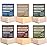 Rinse & Robust Mens Bar Soap 6Pcs Cleansing All Natural Handmade Mens Moisturizing&Exfoliating Oatmeal Scrub Soap Gift for Men Body&Hand All Skin Type|6 Different Scents |5.3 oz of 6 Bars