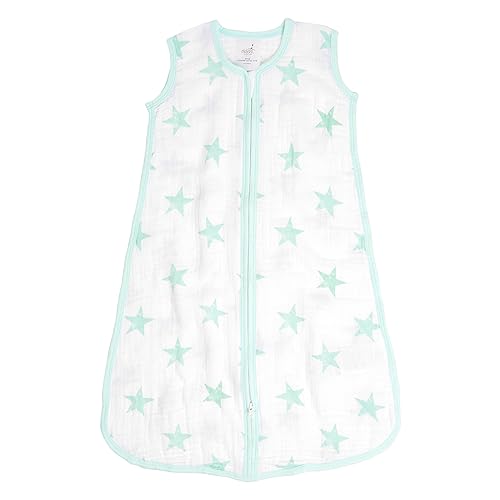 Aden by aden + anais - Saco de dormir, 100% muselina de algodón, manta para bebé, diseño de estrellas, clásico