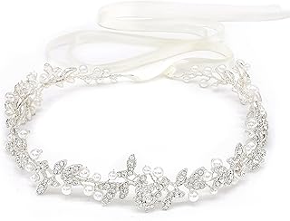 Bridal Headbands Crystal Pearl Hair Vines Bohemian Style Wedding Headpieces For Bride Wedding Hair Accessories