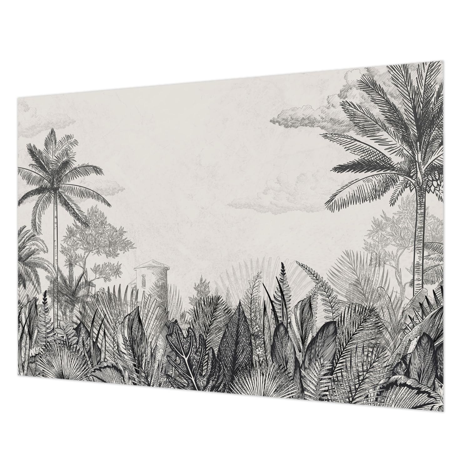 Papier peint intissé paysages tropicaux 208x146 cm pour salon
