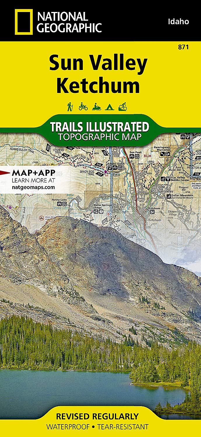 National Geographic Maps Division Sun Valley, Ketchum