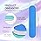 25PCS Mini Size PANA Professional Double Sided Nail Files - Blue, 80/80 Grit - Emery Board Nail Buffering File Manicure Pedicure Nail Polisher Washable