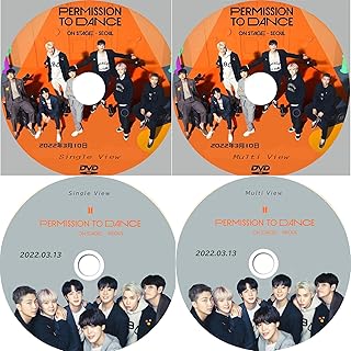 K-POP PERMISSION TO DANCE ON STAGE - SEOUL Single + Multi View (22.03.10-22.03.13#4枚セット) 日本語字幕 [並行輸入品]