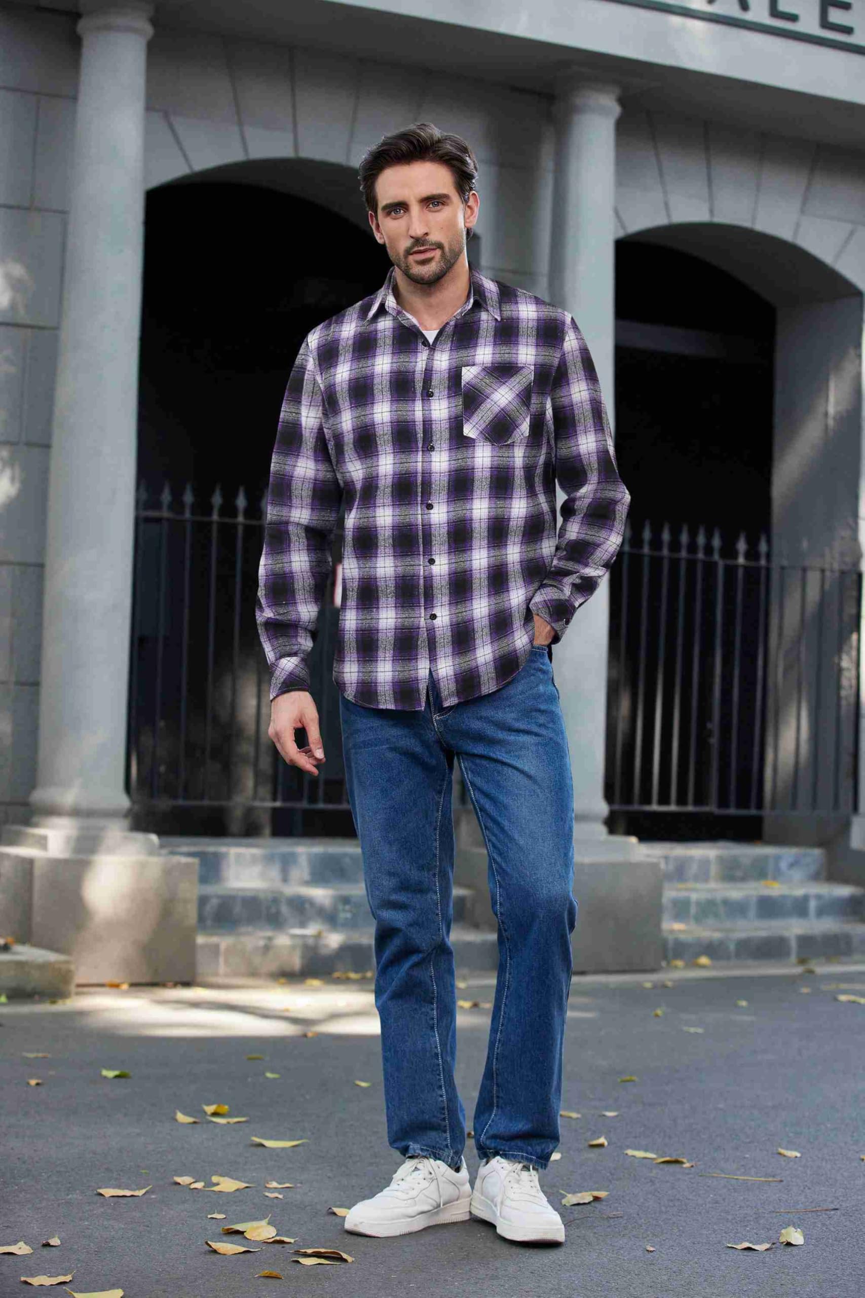 Coofandy Zdj000031 Casual Uomo (Pacco da 1)