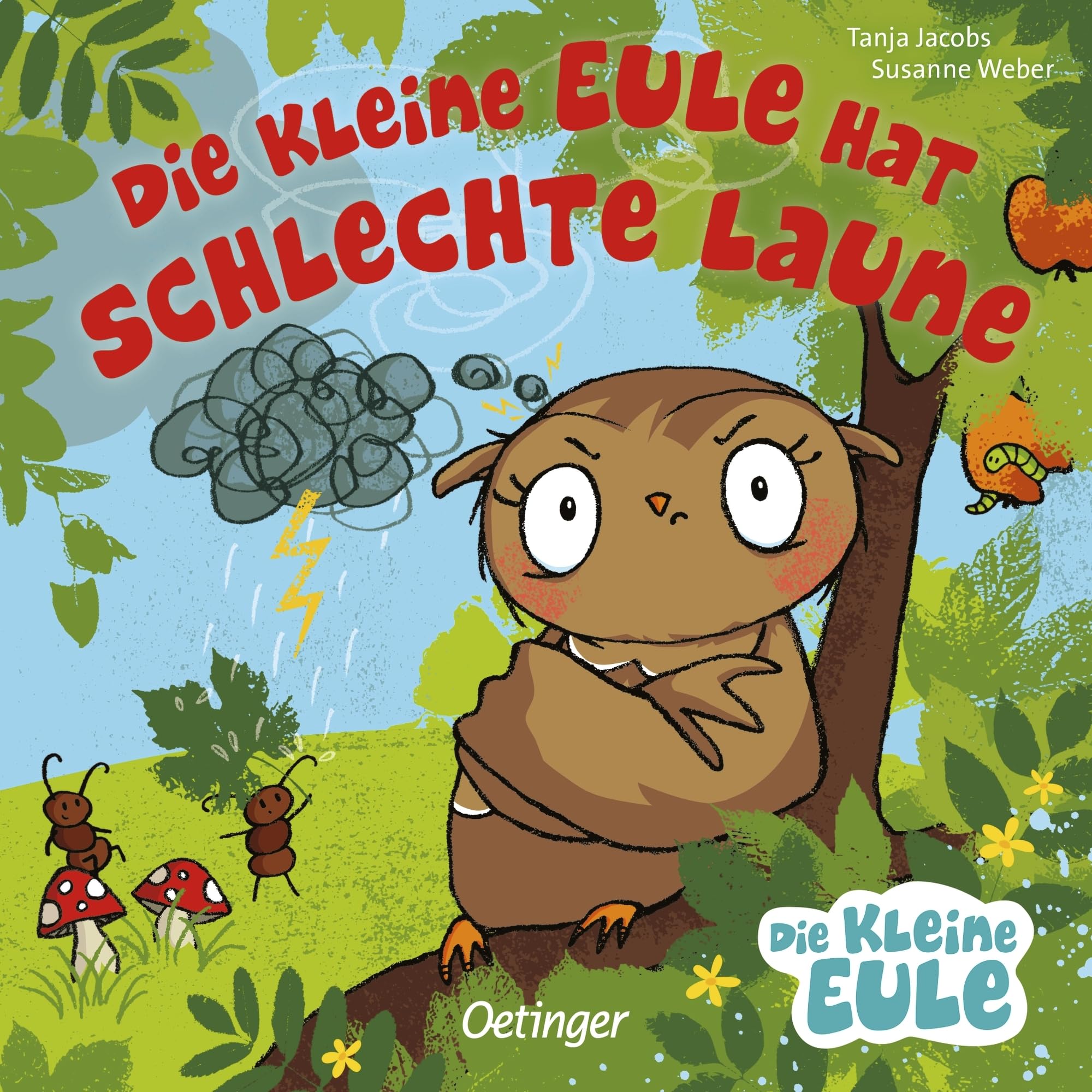 Die kleine Eule hat schlechte Laune: Einfühlsames Pappbilderbuch für kleine Miesepeter ab 18 Monaten