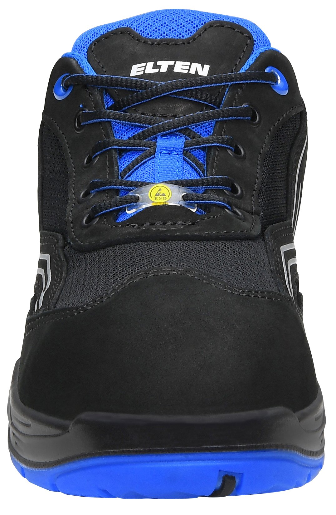 ELTEN Ambition Blue Low ESD S1 | Sicherheitsschuhe für Damen & Herren, Stahlkappe, leicht, atmungsaktiv, Gr. 39