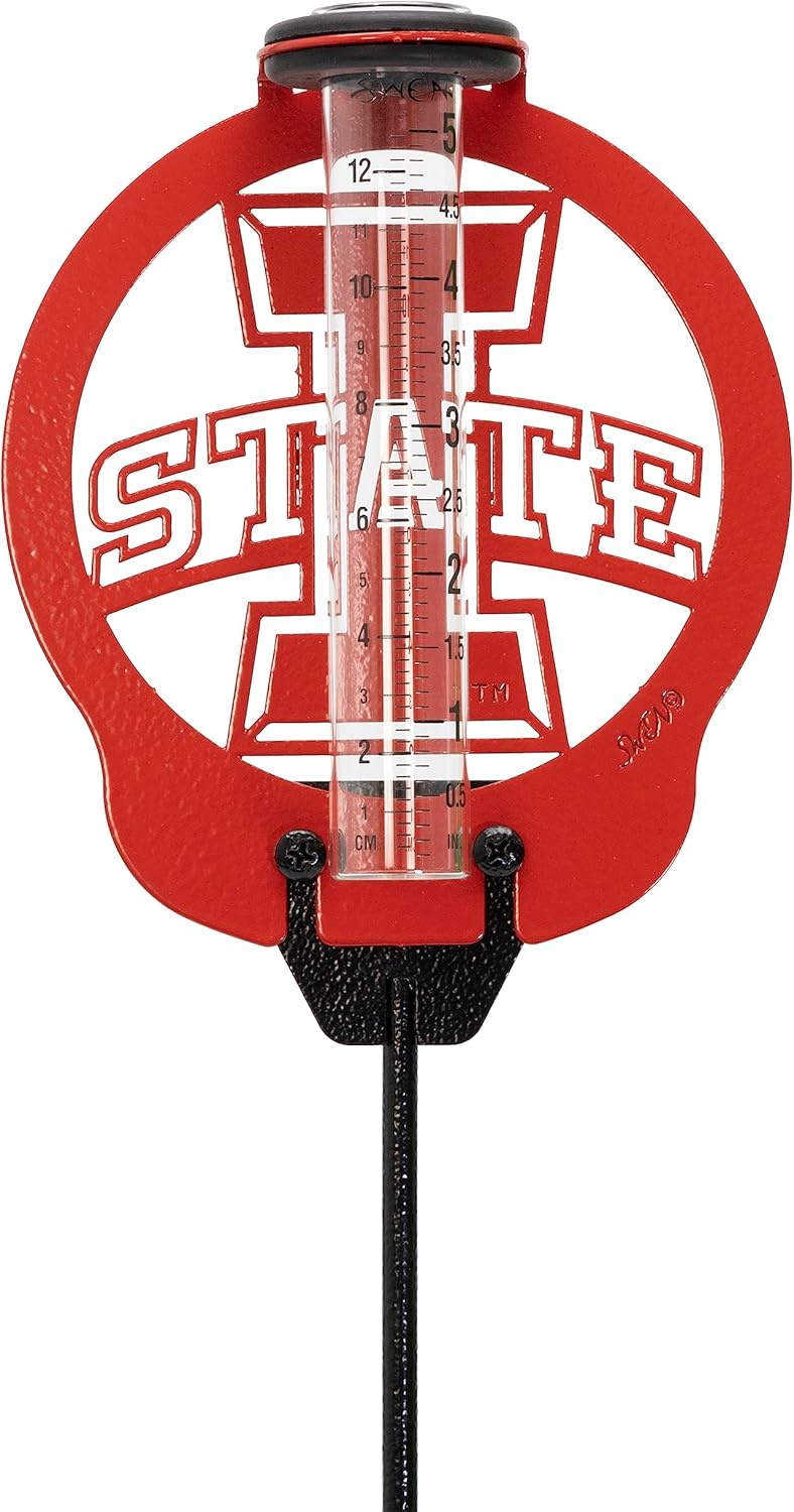 SWEN Products Iowa State I State Rain Gauge