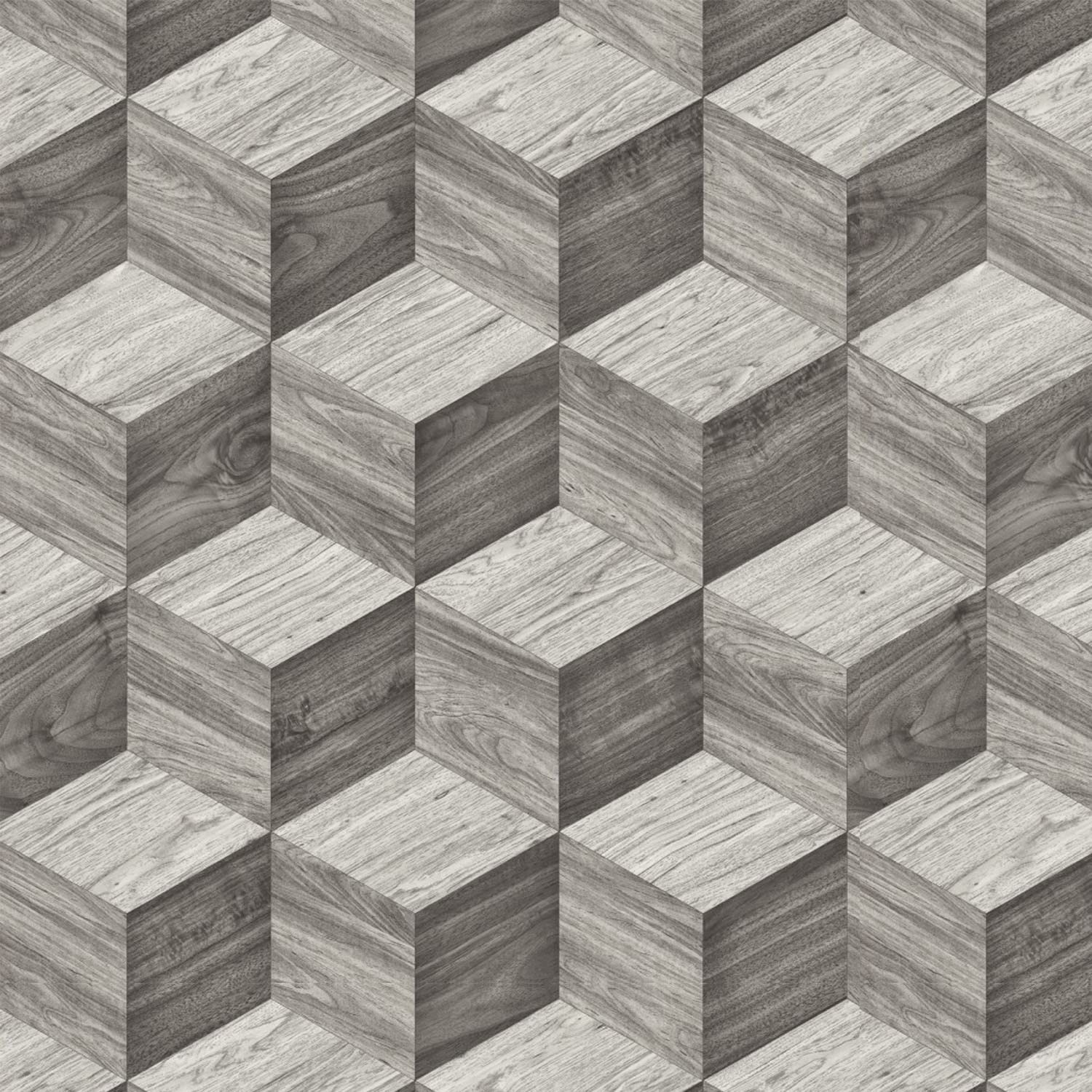 Papier peint autocollant amovible gris pour masquer les imperfections du mur