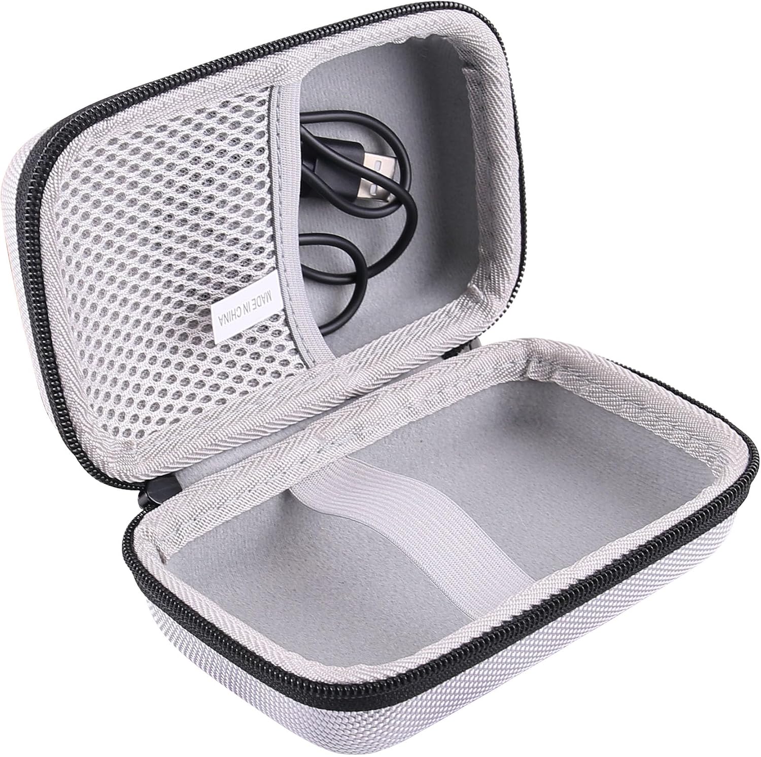 Hard EVA Carrying Case Compatible with Anker Power Bank, 10,000mAh Portable Charger (10000mAh, 22.5W) Charger storage box (grey)