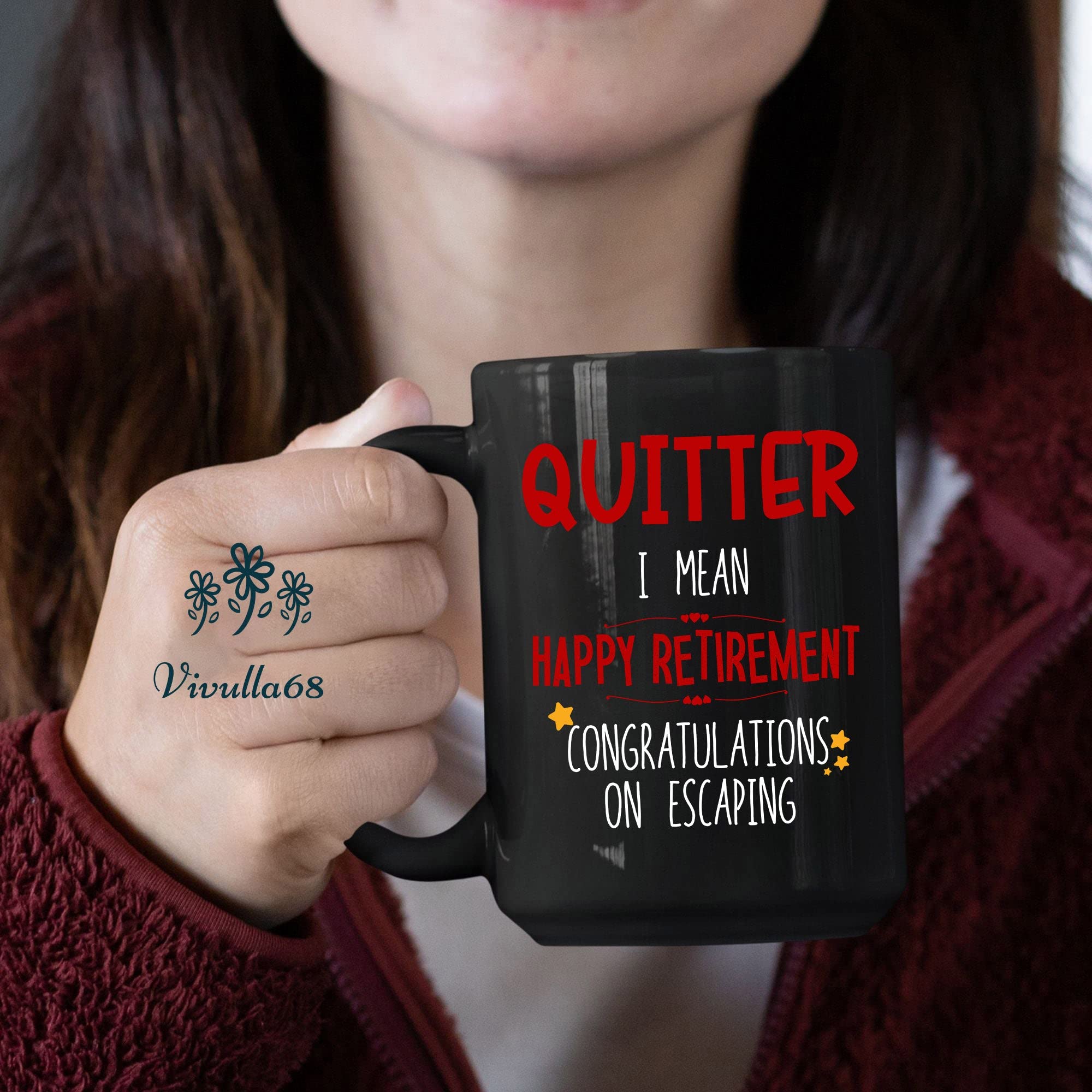 Divertido Regalo De Jubilación Para Mujeres, Hombres, Papá, Mamá. Regalos De Taza De Café De Jubilación