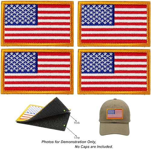 Miniatura 2 de Parches tácticos de la bandera de Estados Unidos, Punisher, Don't Tread On Me, cráneo, con gancho y bucle para mochilas, gorras, chamarras,