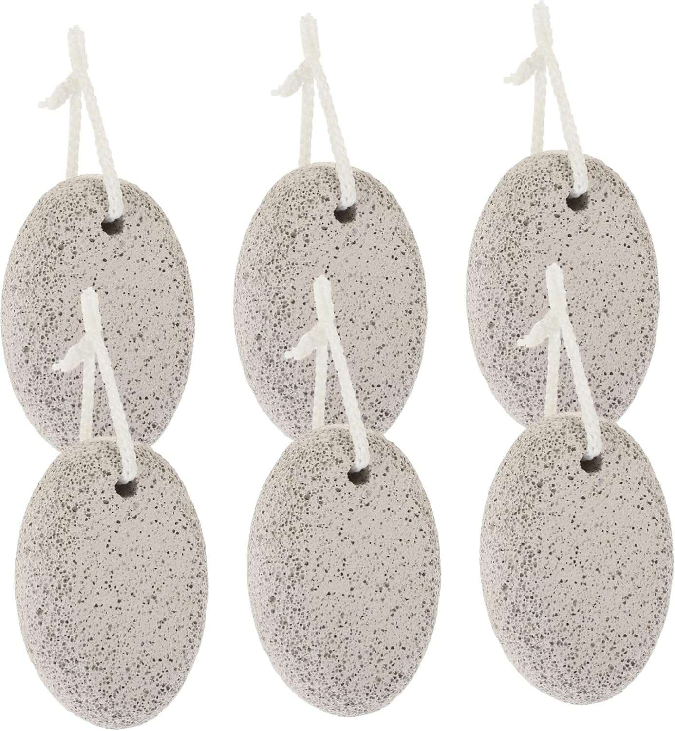 CALLARON 6pcs Grinding Stone Foot File Callus Remover for Feet Body Scrub Corn Removers Pumice Stone for Exfoliator Tool
