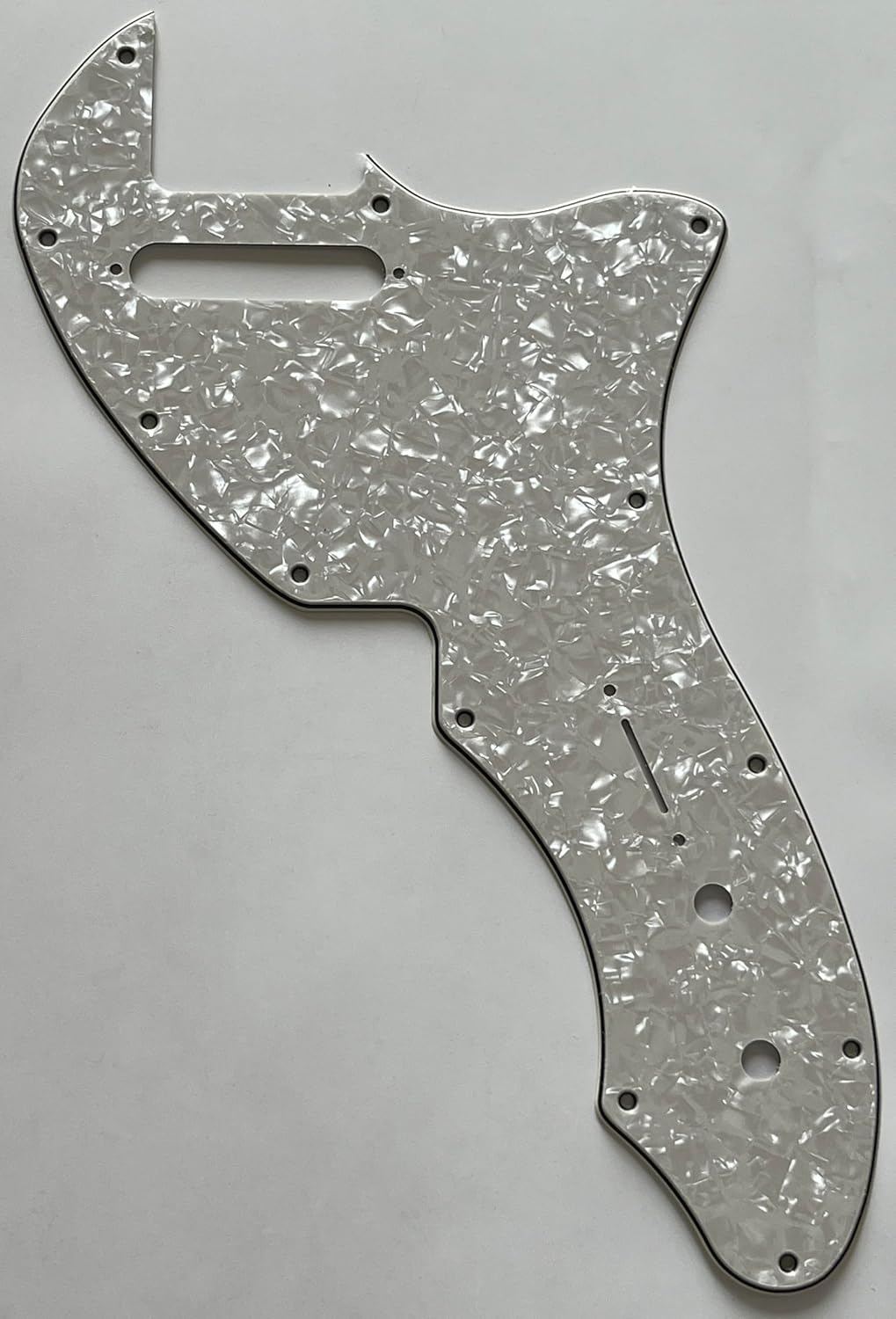 For Fit Fender Telecaster Thinline/Tele 69 Style Guitar Pickguard (1 Ply Acrylic Gold)