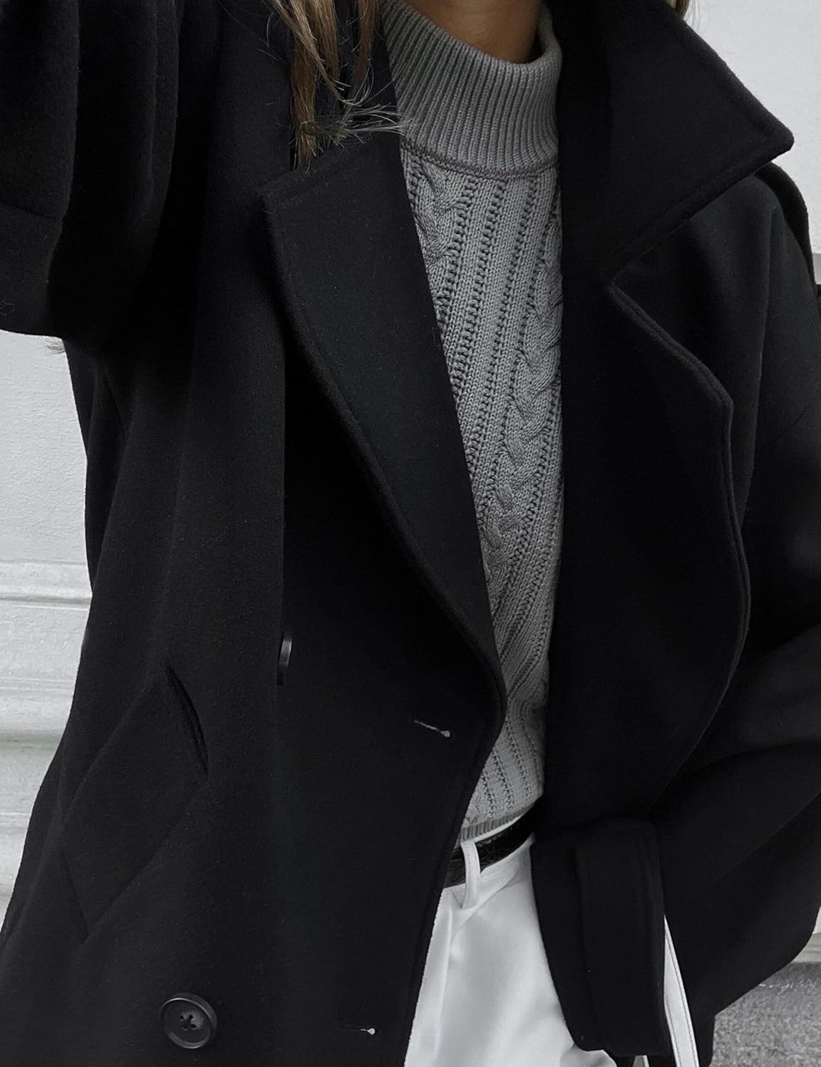 Stylish Layering with Majdan Wool Coat