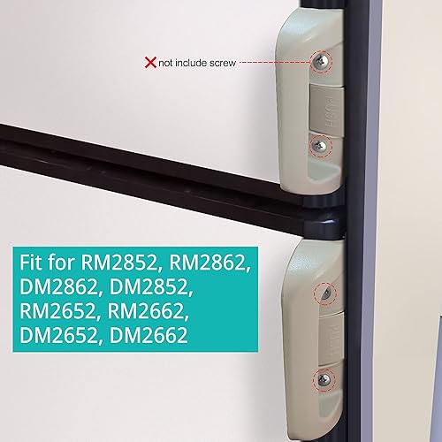 Miniatura 5 de WEHOPE 3851174015 - Manija de puerta de refrigeradores de repuesto para RM2852 RM2862 DM2862 DM2852 RM2662 DM2652 DM2662 DM2662 Dometic refrigerador