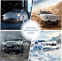 Vista 6 de DWVO - Conjunto de faros delanteros compatibles con Ford Super Duty 2008 2009 2010 08 09 10, lámparas de repuesto, lente transparente, reflector