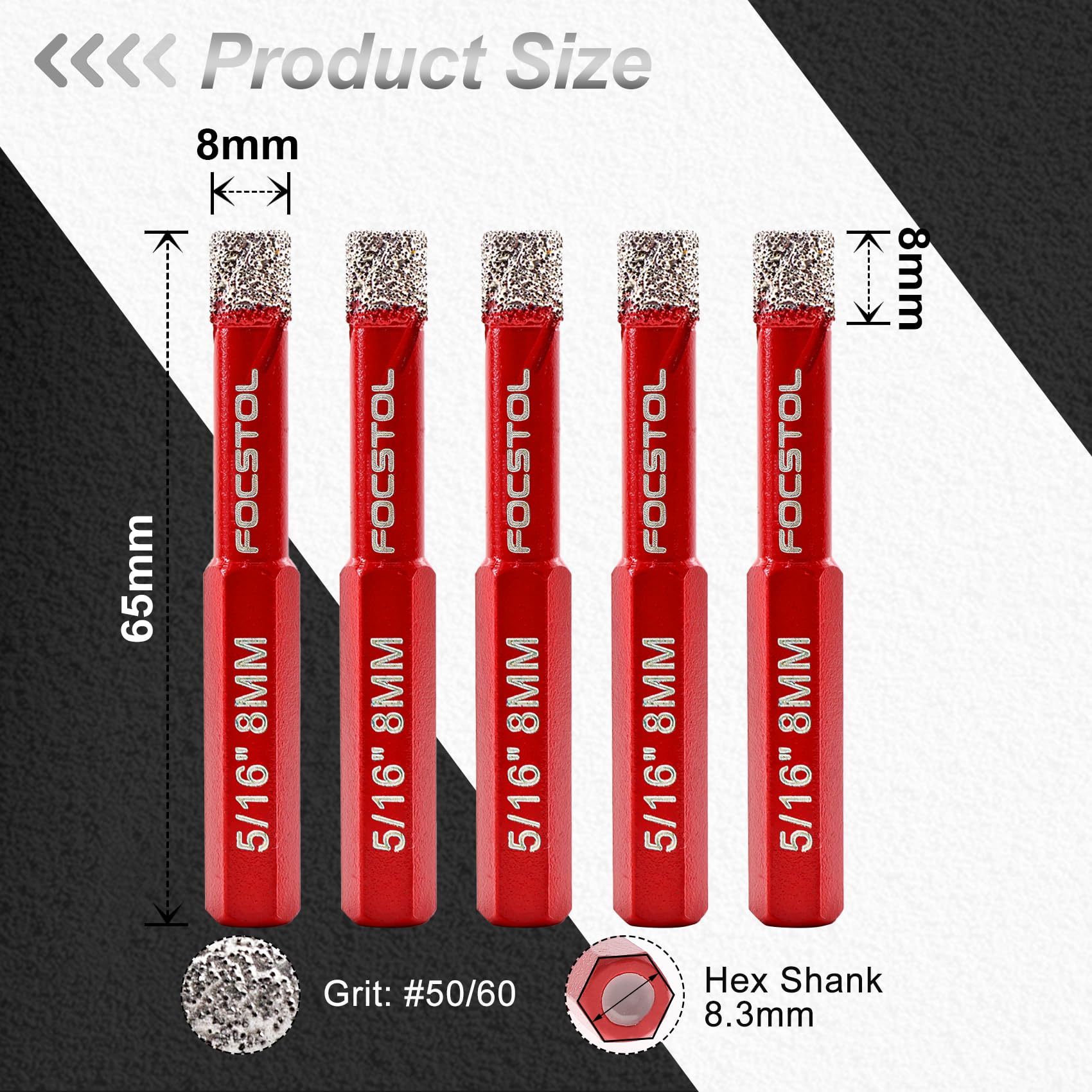 Dry Diamond Drill Bits Set - Image 2