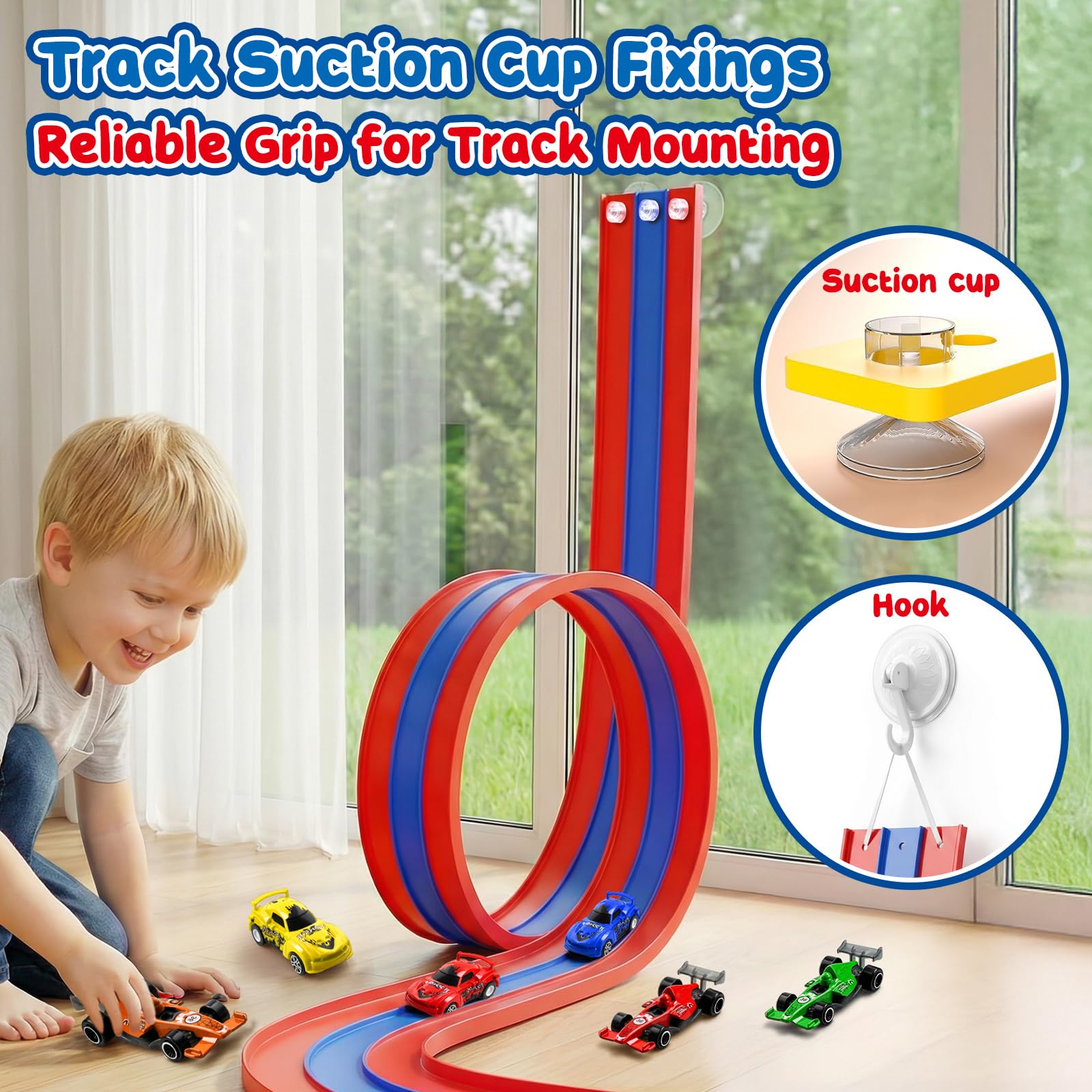 Pista flessibile per bambini